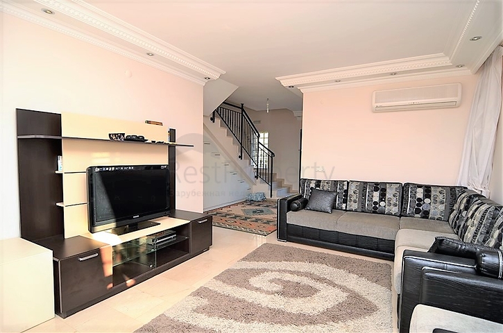 Меблированная квартира-дуплекс в районе Каргыджак