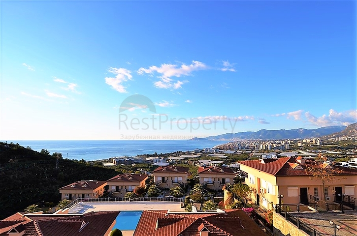 Меблированная квартира-дуплекс в районе Каргыджак