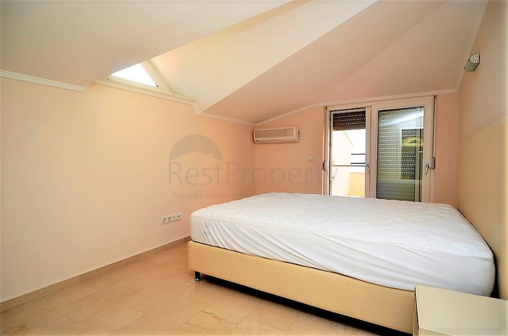 Меблированная квартира-дуплекс в районе Каргыджак