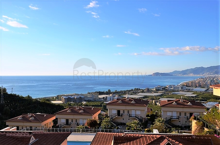 Меблированная квартира-дуплекс в районе Каргыджак