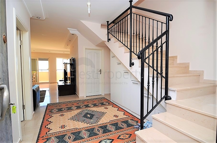 Меблированная квартира-дуплекс в районе Каргыджак