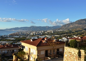 Меблированная квартира-дуплекс в районе Каргыджак