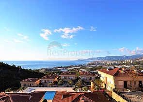 Меблированная квартира-дуплекс в районе Каргыджак