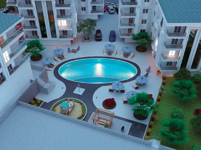 Строительный проект в Кепезе, Анталия