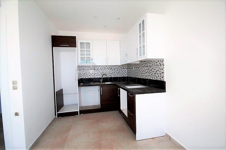 Квартира с видом на море в новом комплексе Каргыджака