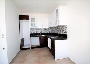 Квартира с видом на море в новом комплексе Каргыджака