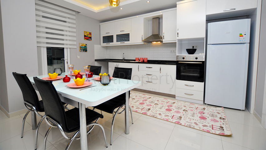 Меблированная квартира 1+1 в районе Махмутлар