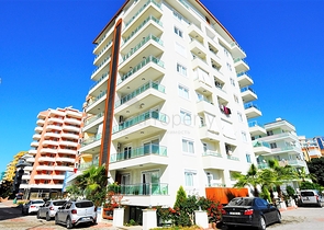 Меблированная квартира 1+1 в районе Махмутлар