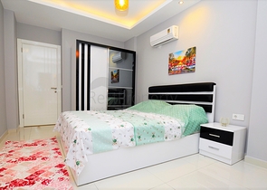 Меблированная квартира 1+1 в районе Махмутлар