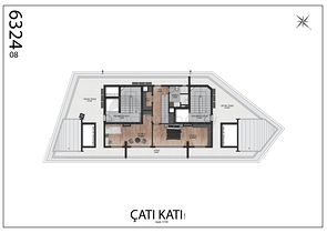 Квартиры 2+1 в комплексе Гюзельоба Лара Анталья