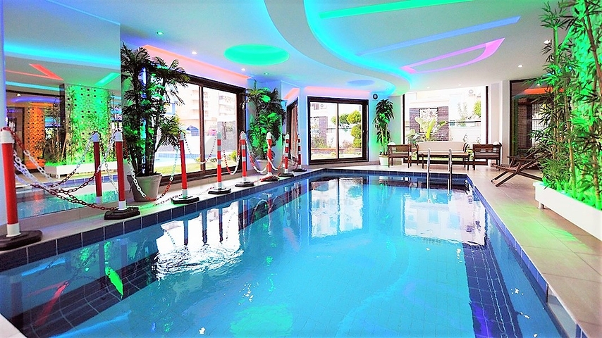 Меблированная квартира планировки 1+1 в Махмутларе