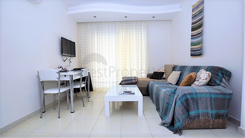 Меблированная квартира планировки 1+1 в Махмутларе