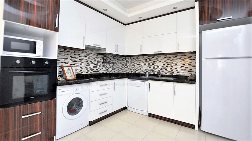 Меблированная квартира планировки 1+1 в Махмутларе