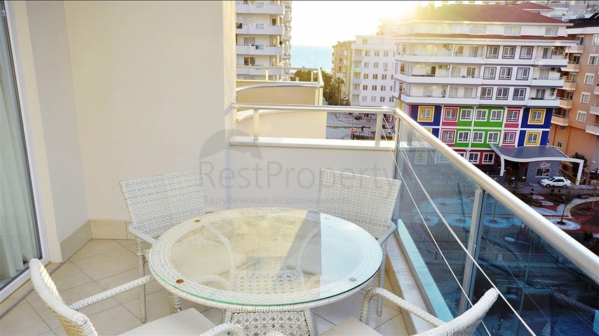 Меблированная квартира планировки 1+1 в Махмутларе