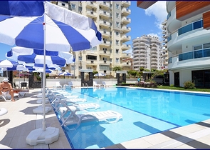 Меблированная квартира планировки 1+1 в Махмутларе