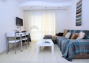 Меблированная квартира планировки 1+1 в Махмутларе