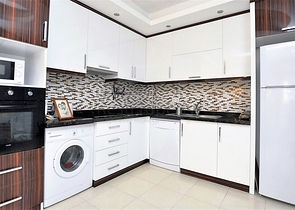 Меблированная квартира планировки 1+1 в Махмутларе