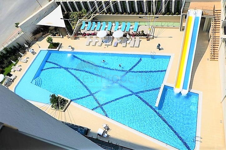 Меблированные апартаменты 1+1 в комплексе у самого моря