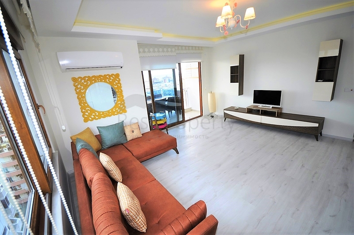 Трёхкомнатная квартира в современном комплексе Махмутлара