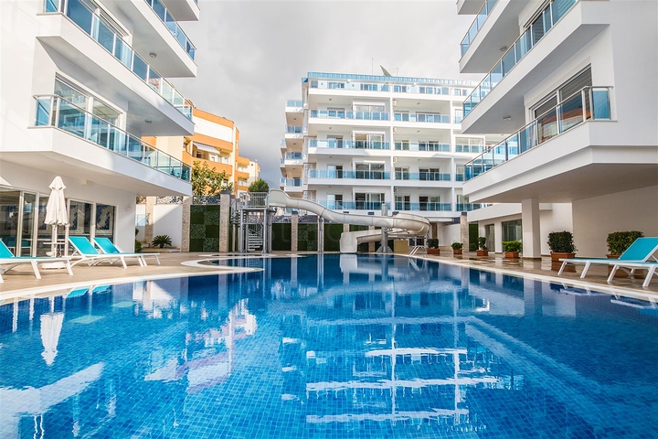 Квартира 1+1 в благоустроенном комплексе Авсаллара