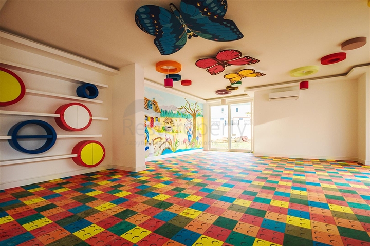 Квартира 1+1 в благоустроенном комплексе Авсаллара