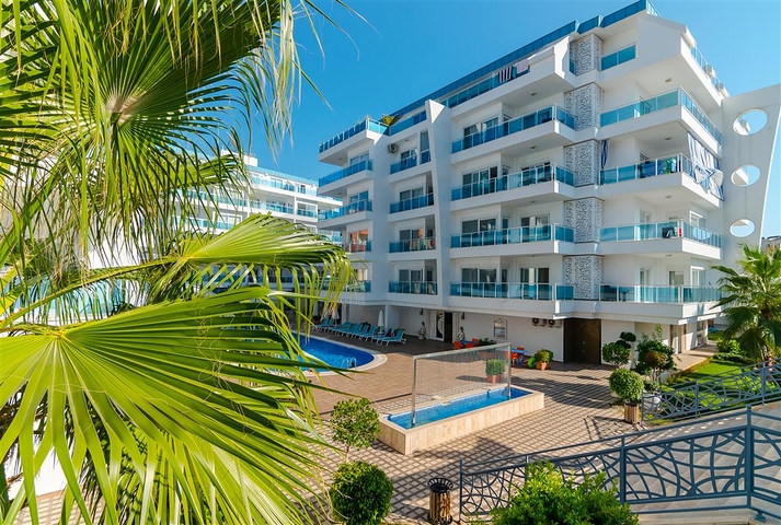 Квартира 1+1 в благоустроенном комплексе Авсаллара