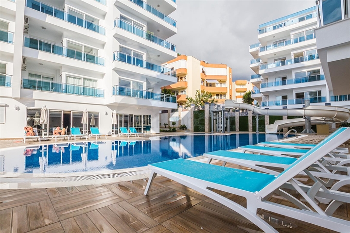 Квартира 1+1 в благоустроенном комплексе Авсаллара