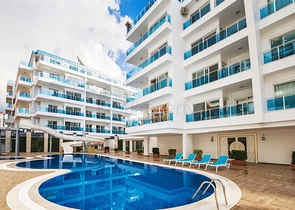 Квартира 1+1 в благоустроенном комплексе Авсаллара