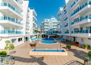 Квартира 1+1 в благоустроенном комплексе Авсаллара