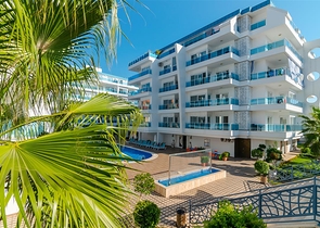 Квартира 1+1 в благоустроенном комплексе Авсаллара