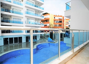 Квартира 1+1 в благоустроенном комплексе Авсаллара