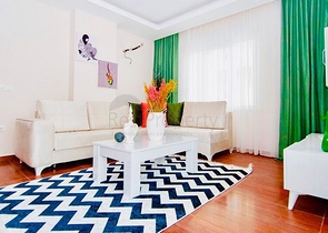 Двухкомнатная квартира в районе Махмутлар