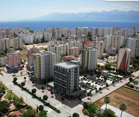 Элитный готовый проект в самом центре района Лара Анталья