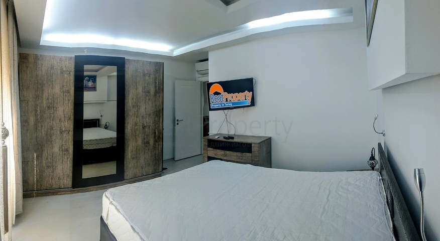 Квартира 2+1 с мебелью рядом с поликлиникой Олимпос Алтынкум Анталья