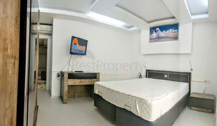 Квартира 2+1 с мебелью рядом с поликлиникой Олимпос Алтынкум Анталья