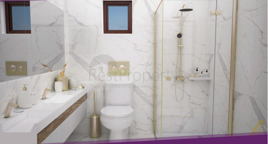 Виллы 4+1 в комплексе в Дошемеальты Анталья