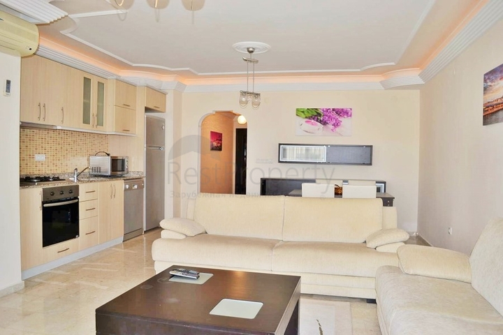 Меблированная квартира 2+1 в районе Махмутлар