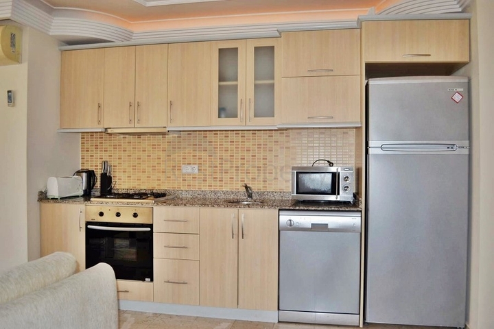 Меблированная квартира 2+1 в районе Махмутлар