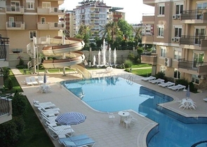 Меблированный пентхаус в районе Оба