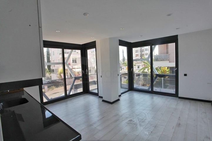 Квартиры 1+1, 2+1, 4+1 в районе Гюзельоба Лара 