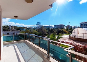 Двухуровневая квартиры в благоустроенном комплексе Кестеля