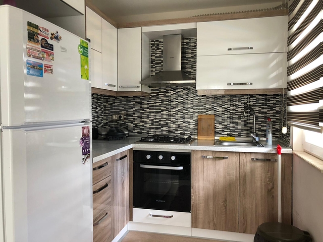 Квартира 1+1 с мебелью в микрорайоне Хурма Коньяалты Анталья