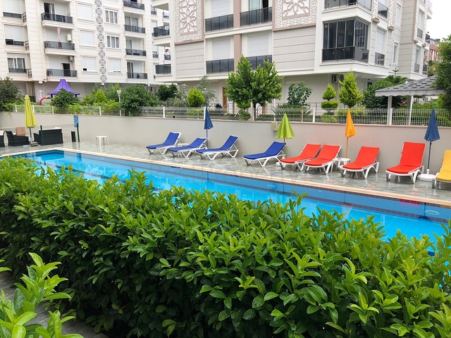 Квартира 1+1 с мебелью в микрорайоне Хурма Коньяалты Анталья