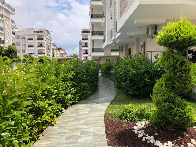 Квартира 1+1 с мебелью в микрорайоне Хурма Коньяалты Анталья