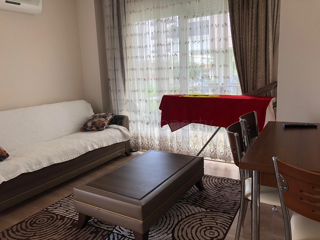 Квартира 1+1 с мебелью в микрорайоне Хурма Коньяалты Анталья