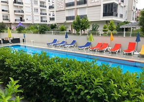 Квартира 1+1 с мебелью в микрорайоне Хурма Коньяалты Анталья