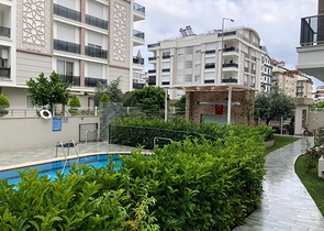 Квартира 1+1 с мебелью в микрорайоне Хурма Коньяалты Анталья