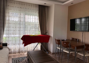 Квартира 1+1 с мебелью в микрорайоне Хурма Коньяалты Анталья