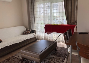 Квартира 1+1 с мебелью в микрорайоне Хурма Коньяалты Анталья