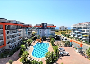 Пентхаус планировки 2+1 в благоустроенном комплексе Кестеля